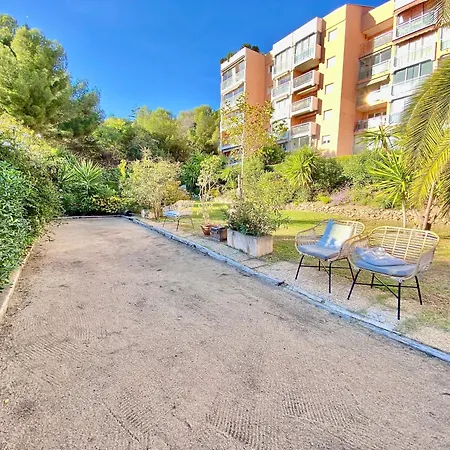 Les Flots Scls - Wifi, Clim, Parking, Piscine * Cannes